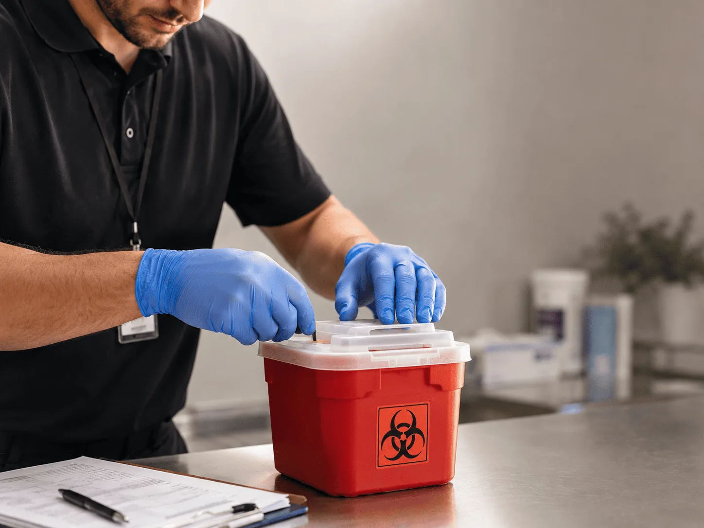 Why choose Sharps Waste Disposal in Woodman, WI
